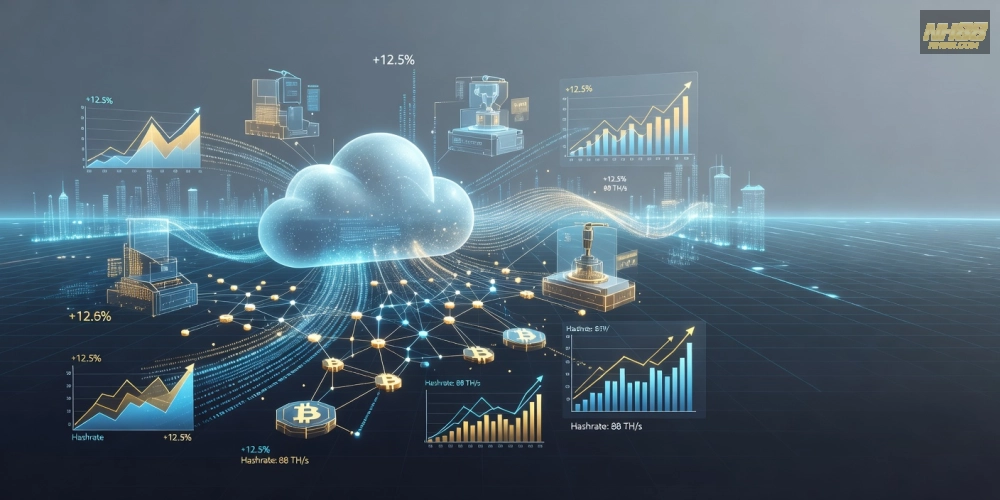 Hướng dẫn sử dụng cloud mining trên NH88 để đào Bitcoin mà không cần thiết bị
