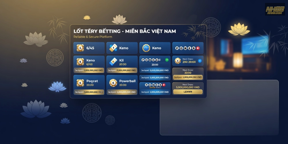 Top nền tảng cá cược xổ số miền Bắc đáng tin cậy nhất 2025